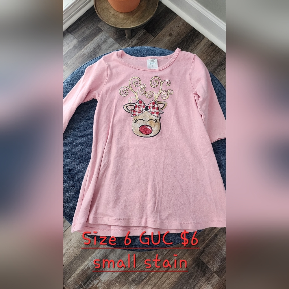 Reindeer Christmas dress